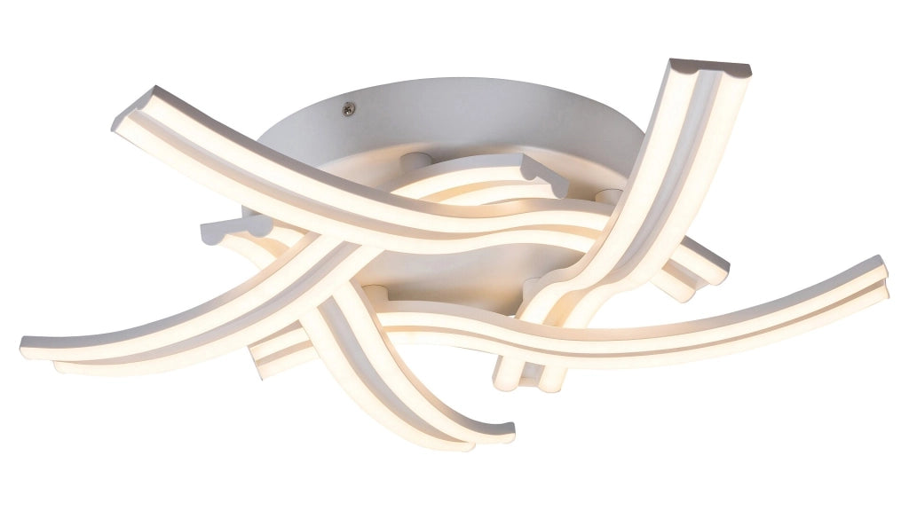 Plafoniera LED Rabalux Tulio 60W 4000lm bianca 55cm
