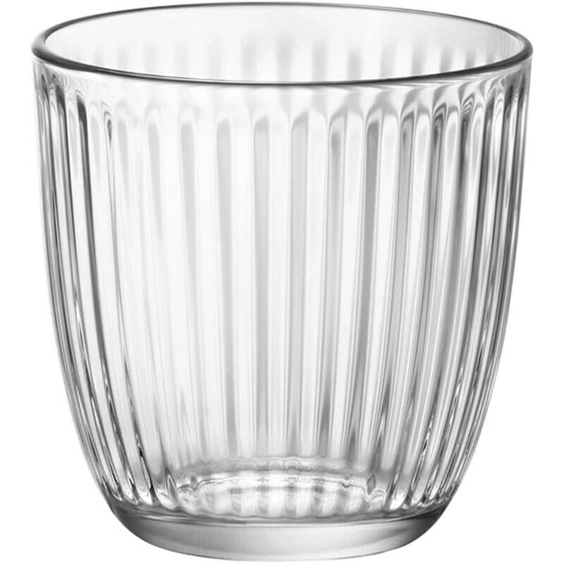 LINE BICCHIERI VETRO PER ACQUA 6 PZ TRASPARENTI 29 CL