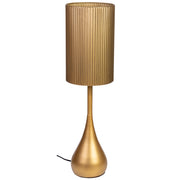 Lampada da tavolo in metallo 20x20x73,5h cm