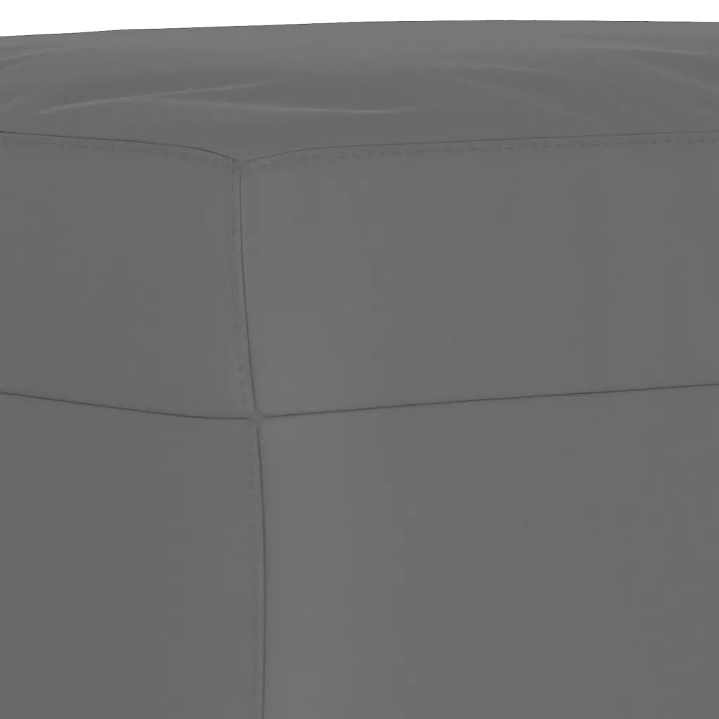 Set Divani 3 pz con Cuscini Grigio Scuro in Tessuto Microfibra