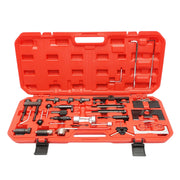 Set di strumenti per bloccare e fissare la distribuzione VW, Audi, Seat, Skoda per motori benzina e diesel, 34 pezzi Breckner Germany