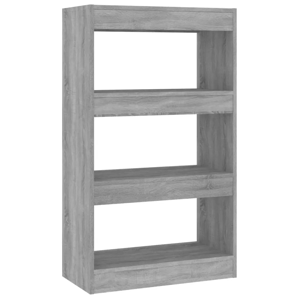 Divisorio-Paravento Grigio Sonoma 60x30x103 cm in Truciolato