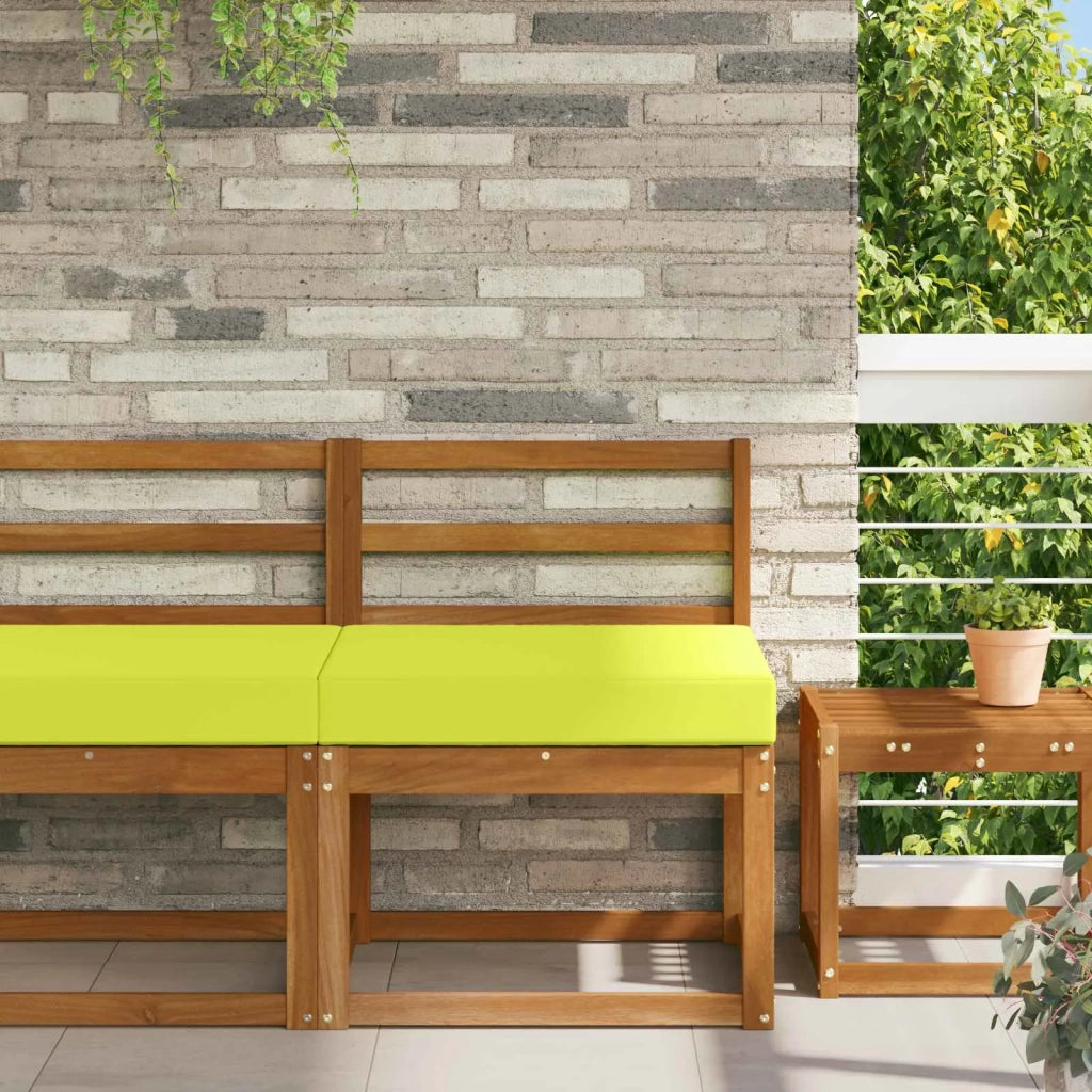 Cuscino per divano da esterno Verde 60 x 60 x 8 cm Poliestere 900698