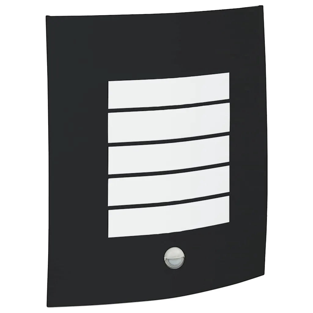 Lampada da Parete Esterna 2 pz Nero 23.5 x 9 x 26 cm CFW8098720