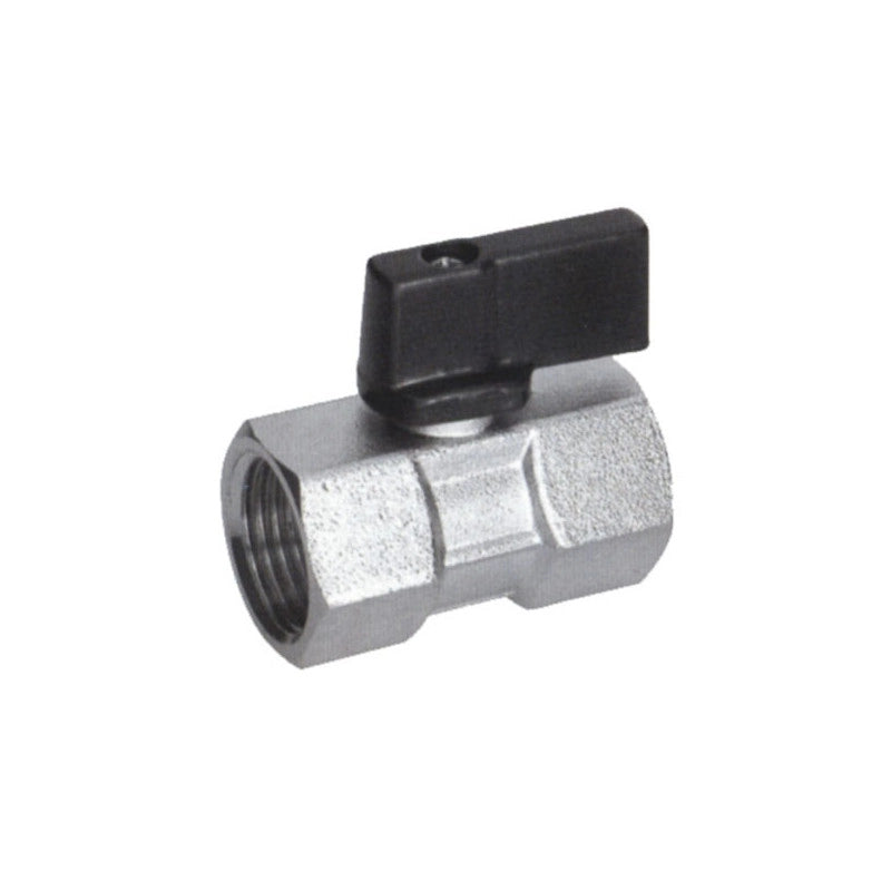 Valvola Sfera Mini Ff Cromata Pro 3/8"