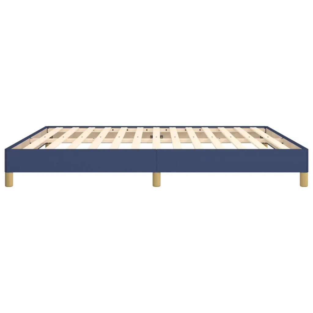 Giroletto senza Materasso-Struttura Letto Blu 180x200 cm in Tessuto 674341