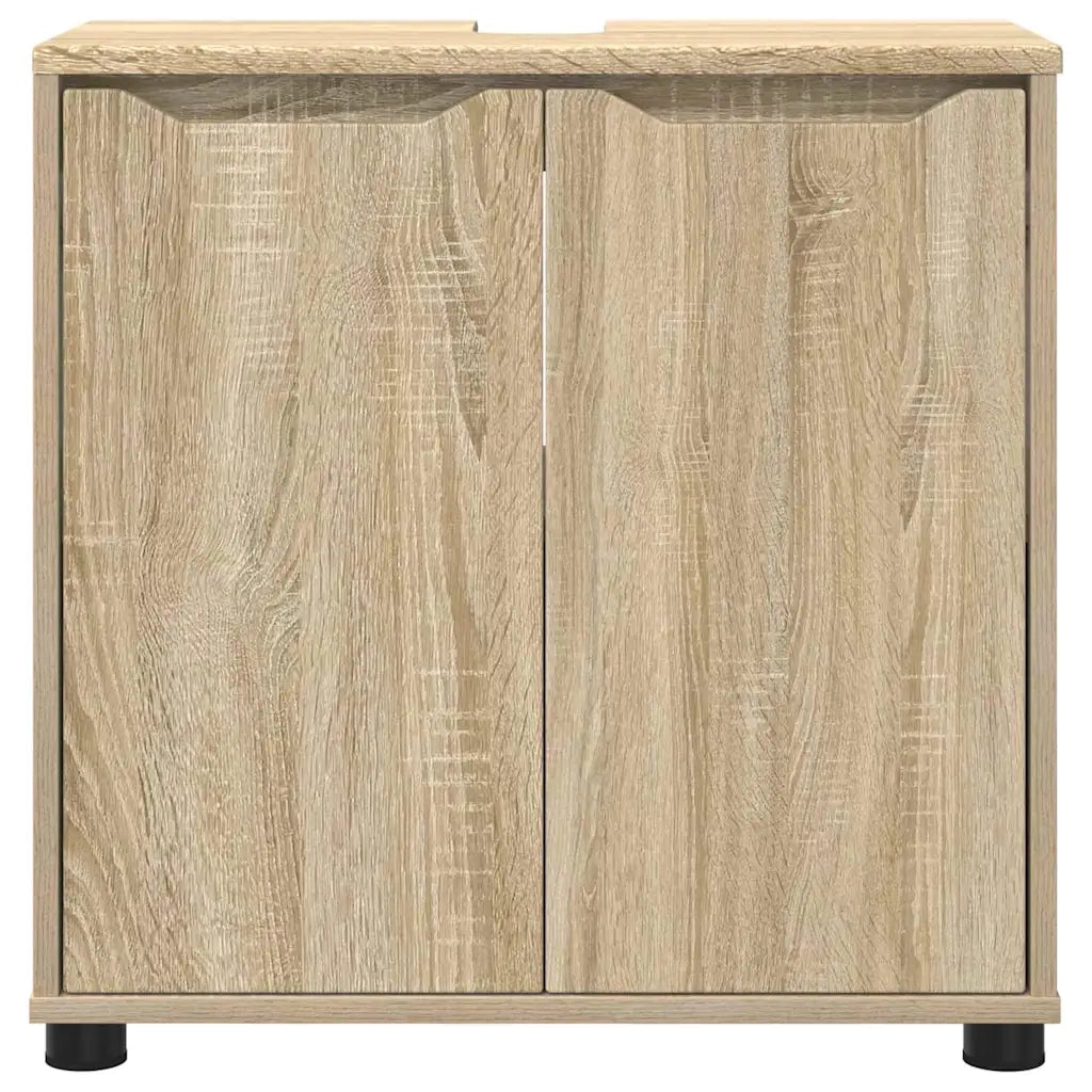 Mobile per lavabo da bagno Rovere Sonoma 60 x 30 x 60 cm 888749