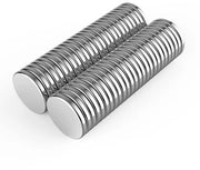 50 pezzi di magneti mini 8x1mm per presentazioni, schedari magnetici