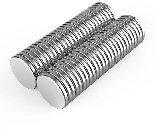 50 pezzi di magneti mini 8x1mm per presentazioni, schedari magnetici