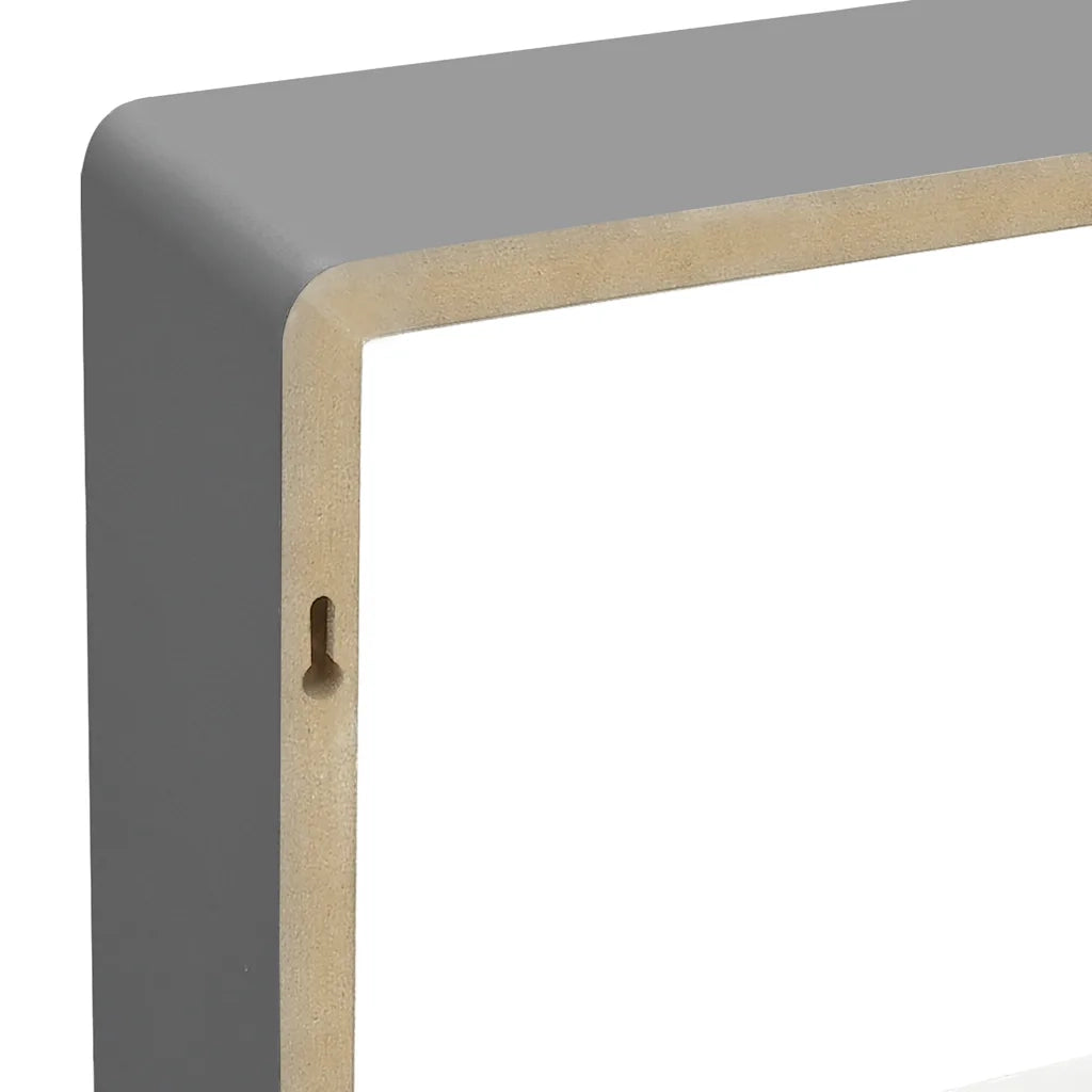 Mensole a Cubo da Parete 3 pz Grigie in MDF cod mxl 69830