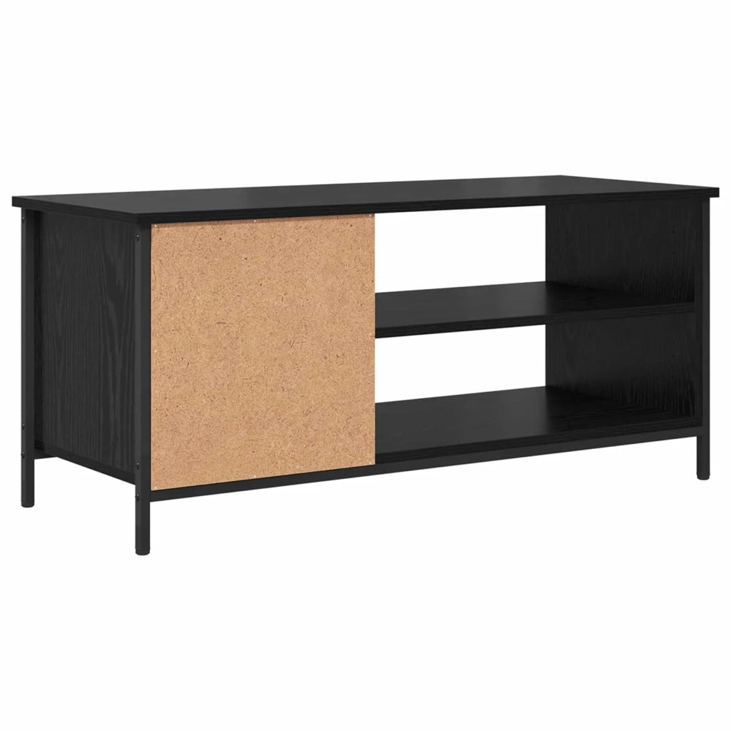 Mobile TV Rovere Nero 100 x 40 x 45 cm Legno multistrato 879479