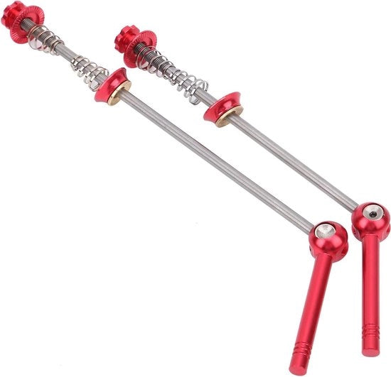 Set di ruote da mountain bike ultraleggero - Lega di titanio - Spie di rilascio rapido per manubrio - Accessorio