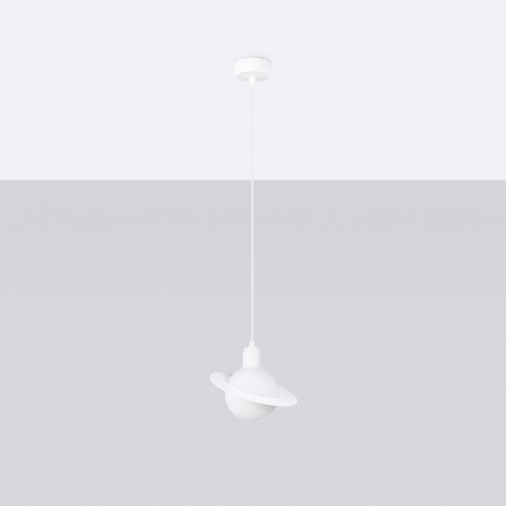 Lampada a sospensione HYPERION 1 bianco