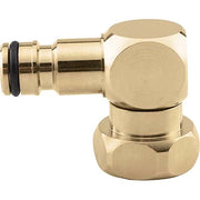 PRESA GIREVOLE OTTONE + INNESTO RAPIDO EFFE - 3/4F- 10 pezzi