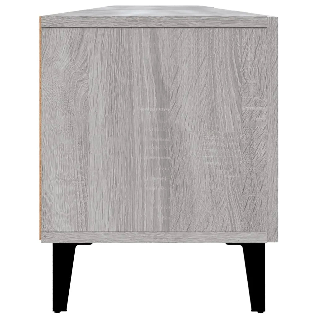 Mobile TV-Credenza TV-Console TV Grigio Sonoma 180x31,5x40 cm in Legno Multistrato 135521