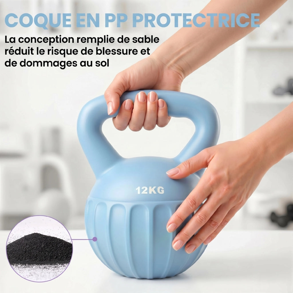 Kettlebell Palla 12 kg ¨C zephmum ¨C Blu