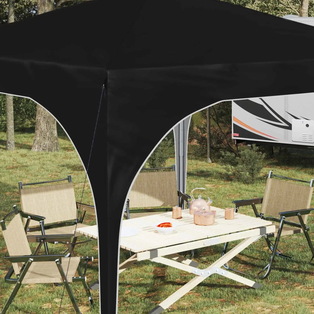 Tenda per feste a pop-up 290 x 290 x 245 cm Nero 42019854