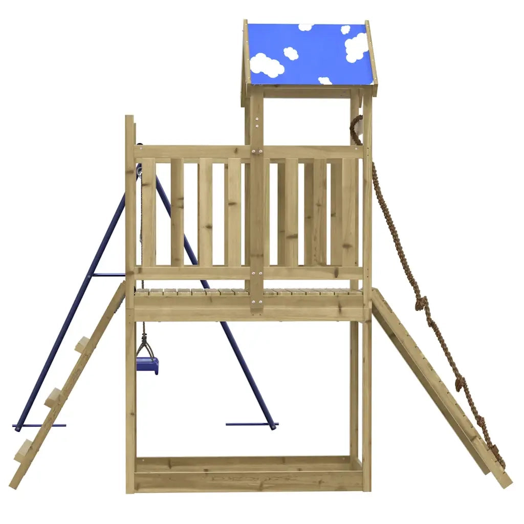 Set da Gioco da Esterno in Legno di Pino Impregnato 3279072