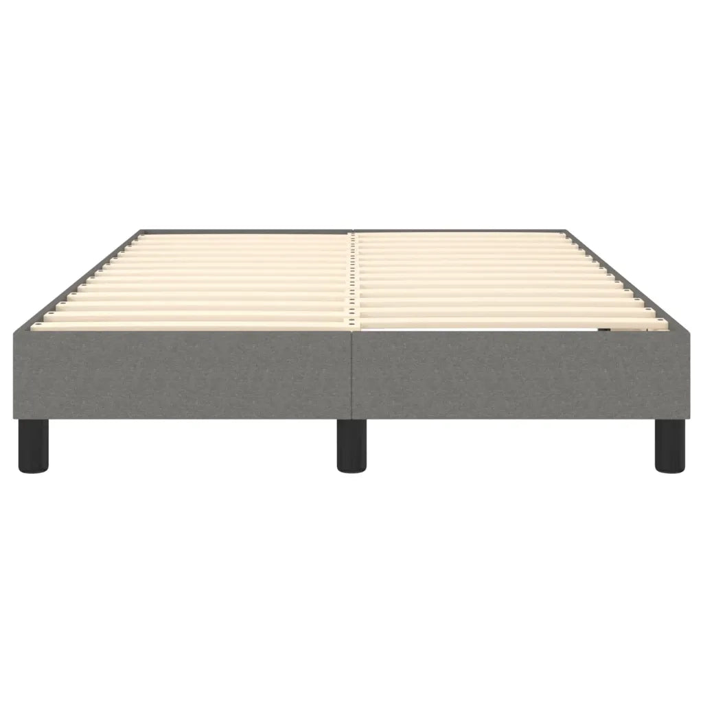Giroletto senza Materasso Grigio Scuro 120x200 cm Tessuto