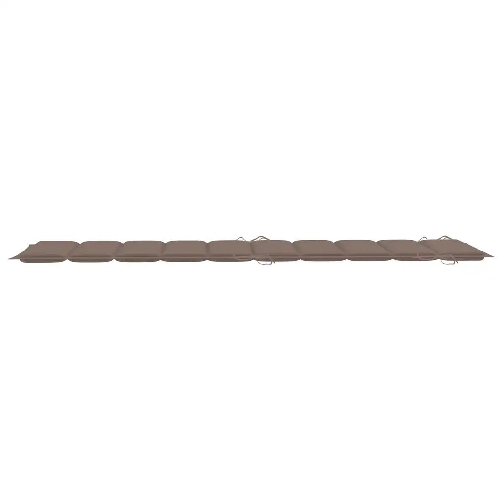 Lettini Prendisole 2 pz | Sdraio da giardino | Lettino da sole con Tavolo e Cuscini in Legno d'Acacia