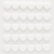 Magnetici per lavagne, 30 pezzi Magnetici forti per frigorifero Magnetici per frigorifero Magnetici mini Magnetici piccoli Magnetici forti per lavagna Magnetici per lavagna scolastica Magnetici per lavagna (cuore, bianco)