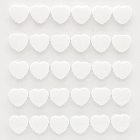 Magnetici per lavagne, 30 pezzi Magnetici forti per frigorifero Magnetici per frigorifero Magnetici mini Magnetici piccoli Magnetici forti per lavagna Magnetici per lavagna scolastica Magnetici per lavagna (cuore, bianco)