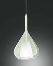 EDISON 3481-50-140 VETRO VERDE COMPLETO DI CAVO X KIT LUCI SENZA BASE DI ATTACCO