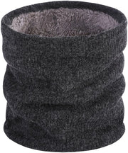 Nekmasker invernale, sciarpa calda per collo, impermeabile, mantello per sci con tessuto elastico, soffice e morbido, dimensioni 21*24cm, colore grigio scuro