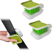 Set di pulizia per cinturoni di sicurezza, strumento di pulizia a forma di U doppia faccia verde, set di pulizia multifunzionale, accessori auto universali, attrezzature di pulizia per cinturoni di sicurezza