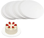Tavolo per torte 25 cm - 25 pezzi - Cartone sicuro per alimenti - Stabile - Non aderente - Sottopiatto decorativo - Piatto per torte