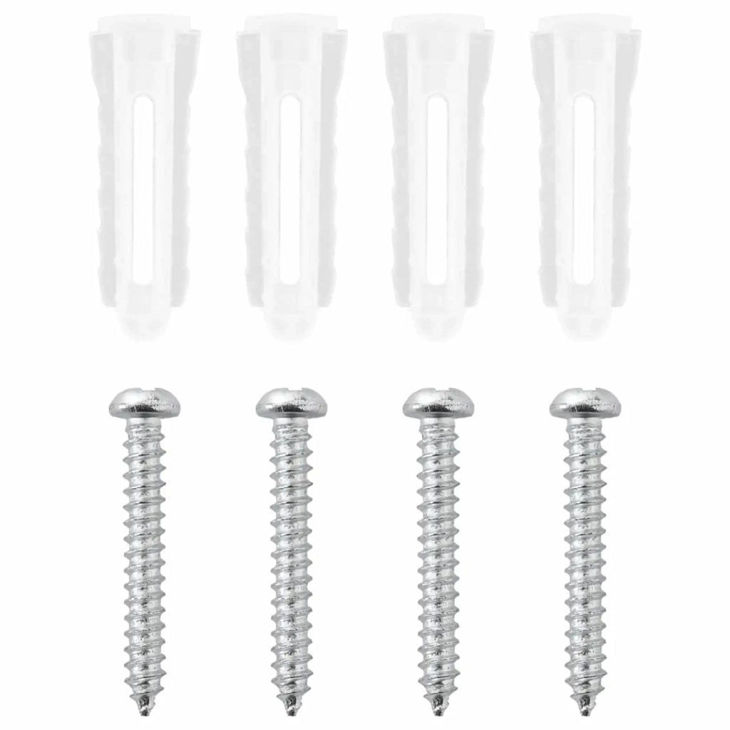 Supporto per Testa di Doccia Nero 101 cm Acciaio Inox CFW7147360