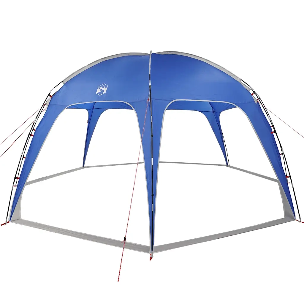 vidaXL Tenda per Feste Azzurra Impermeabile