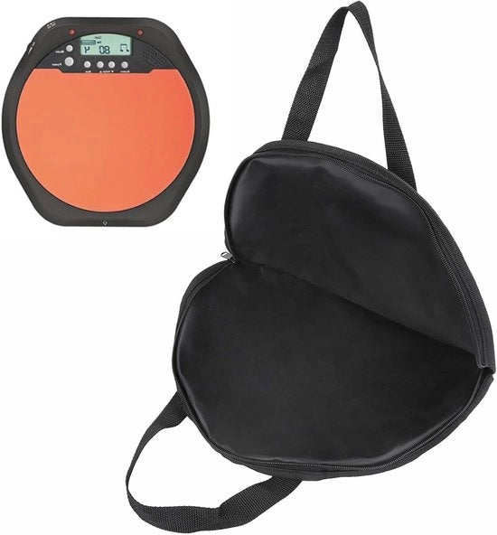Drumtas Portatile per Pads a Batteria da 14 Pollici, Impermeabile e Leggero