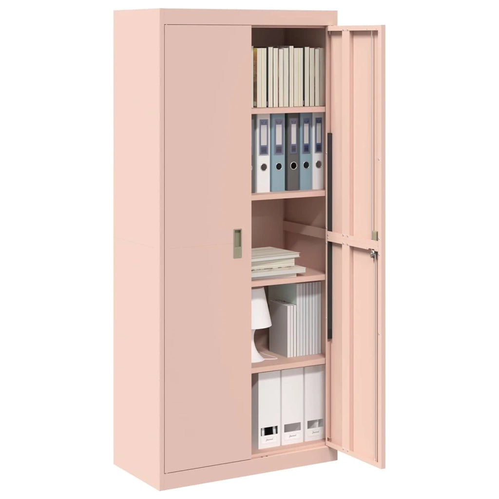Armadio Rosa 80 x 40 x 180 cm Acciaio