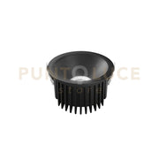 INCASSO LED QUANTUM NERO 30W 3300LM CCT 3000K / 4000K / 6500K IP44 16X9,6CM