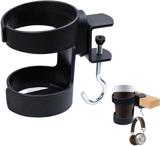 Porta tazze per auto - Supporto per tazze - Supporto per tazze da auto - Porta tazze da auto con chiusura rapida