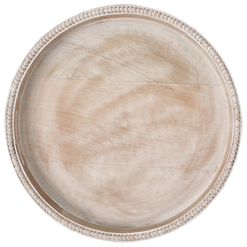 Vassoio di servizio decorativo elegante Supporto per torte Supporto per pasticceria Display Legno di mango Marrone chiaro