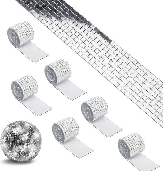 9600 pezzi di mattoncini in vetro da mosaico autoadesivi - Mattoncini in vetro per decorazione DIY - Artigianato

specifiche tecniche: 
- 9600 pezzi
- materiale: vetro
- forma: quadrata
- adesivo autoadesivo