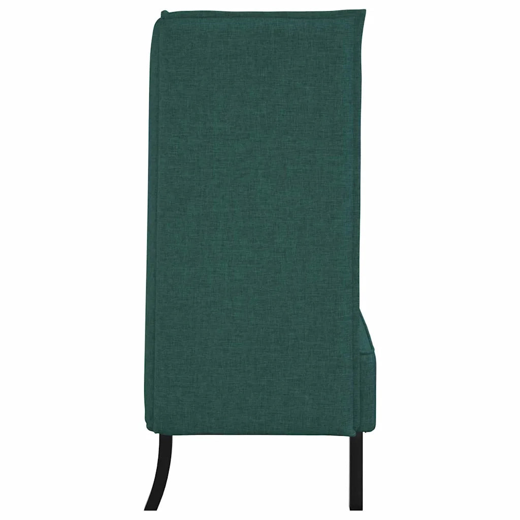 Divano alto 101cm Verde scuro Tessuto 42010837