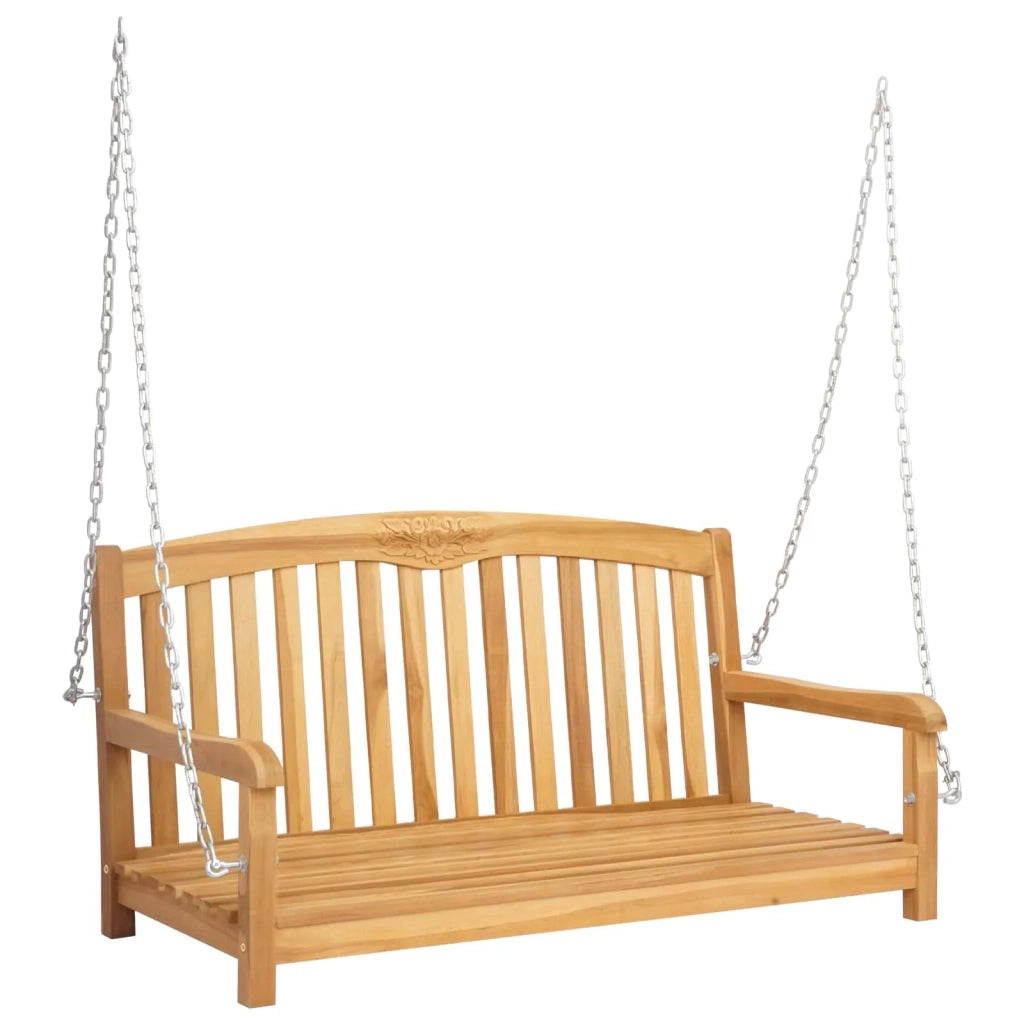 Panchina a Dondolo Naturale 114 x 61 x 61,5 cm 42030018