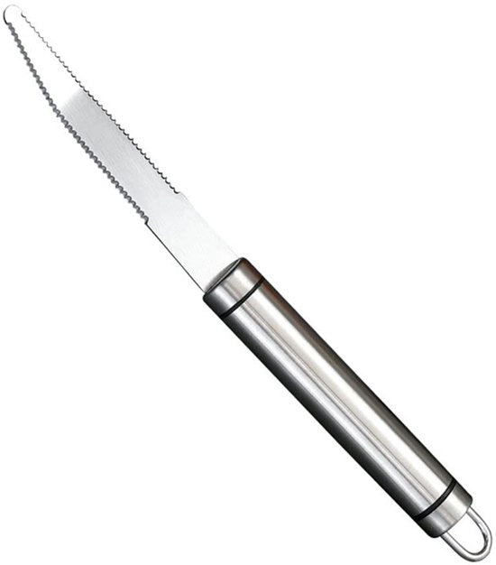 Taglierino di Agrumi in Acciaio Inossidabile - Manico Ergonomico - Facile da Pulire - Multifunzionale - Schiaccia Agrumi