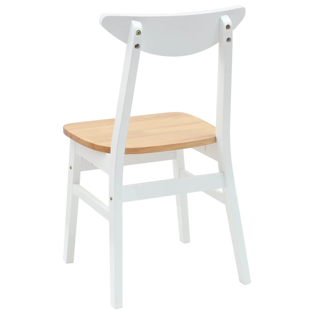 Sedie da pranzo 2 pcs Bianco 42 x 47.5 x 81 cm 42020434