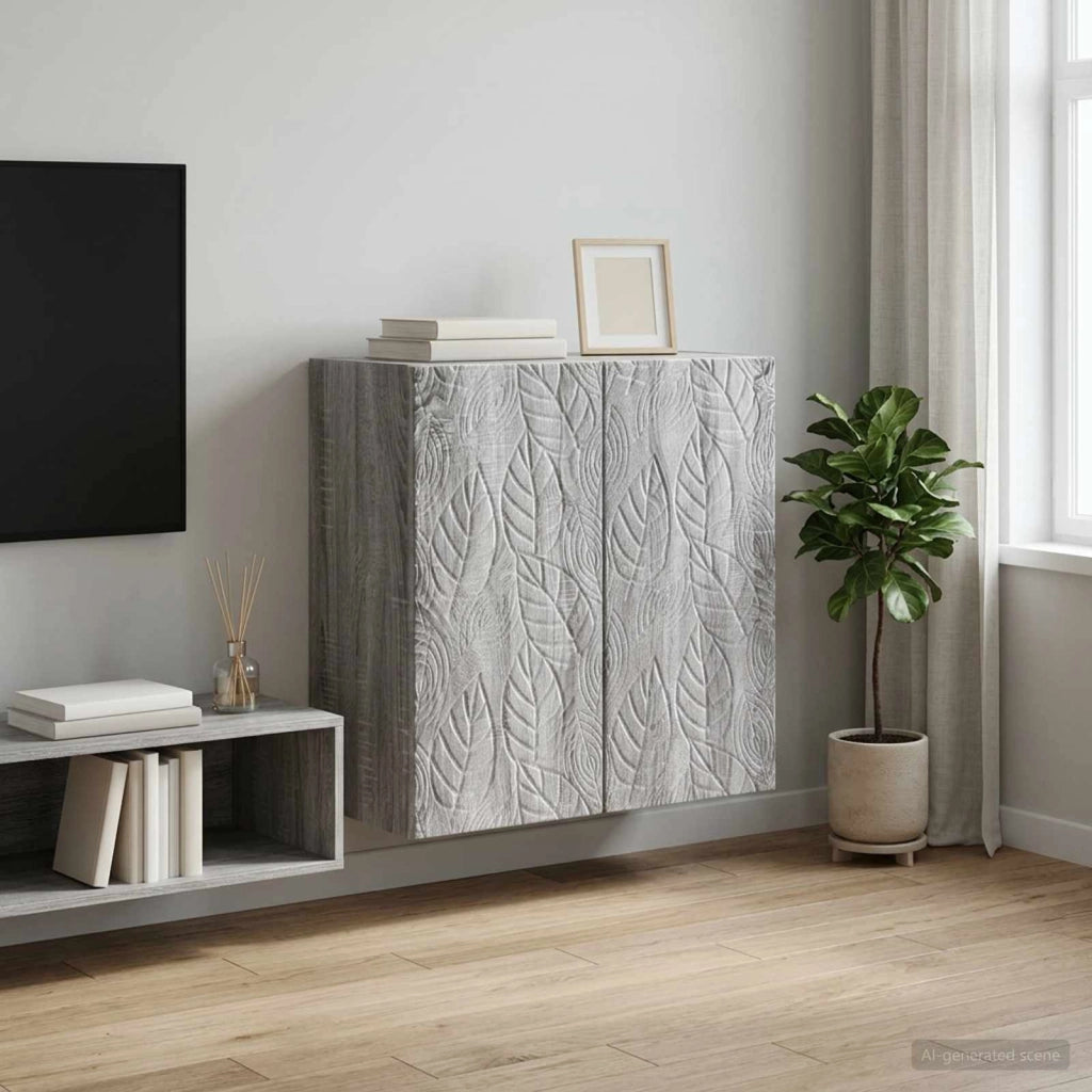 Mobiletto a muro 59 x 31 x 60 cm Legno ingegnerizzato 898751
