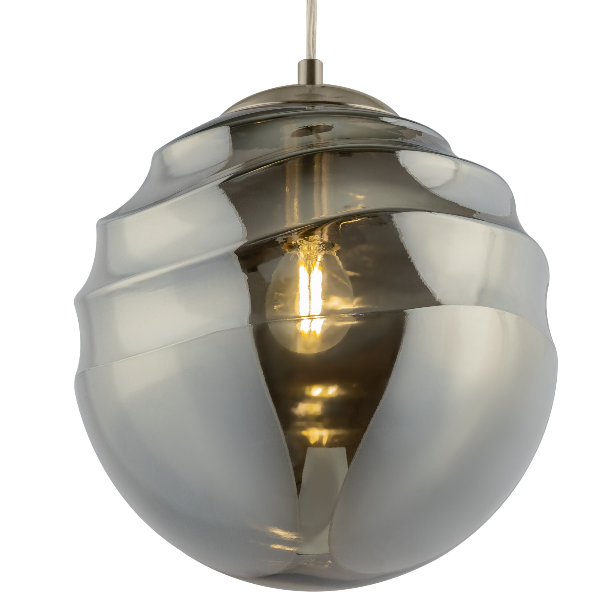 Lampada pendente Pendant in Metallo Vinare Nickel