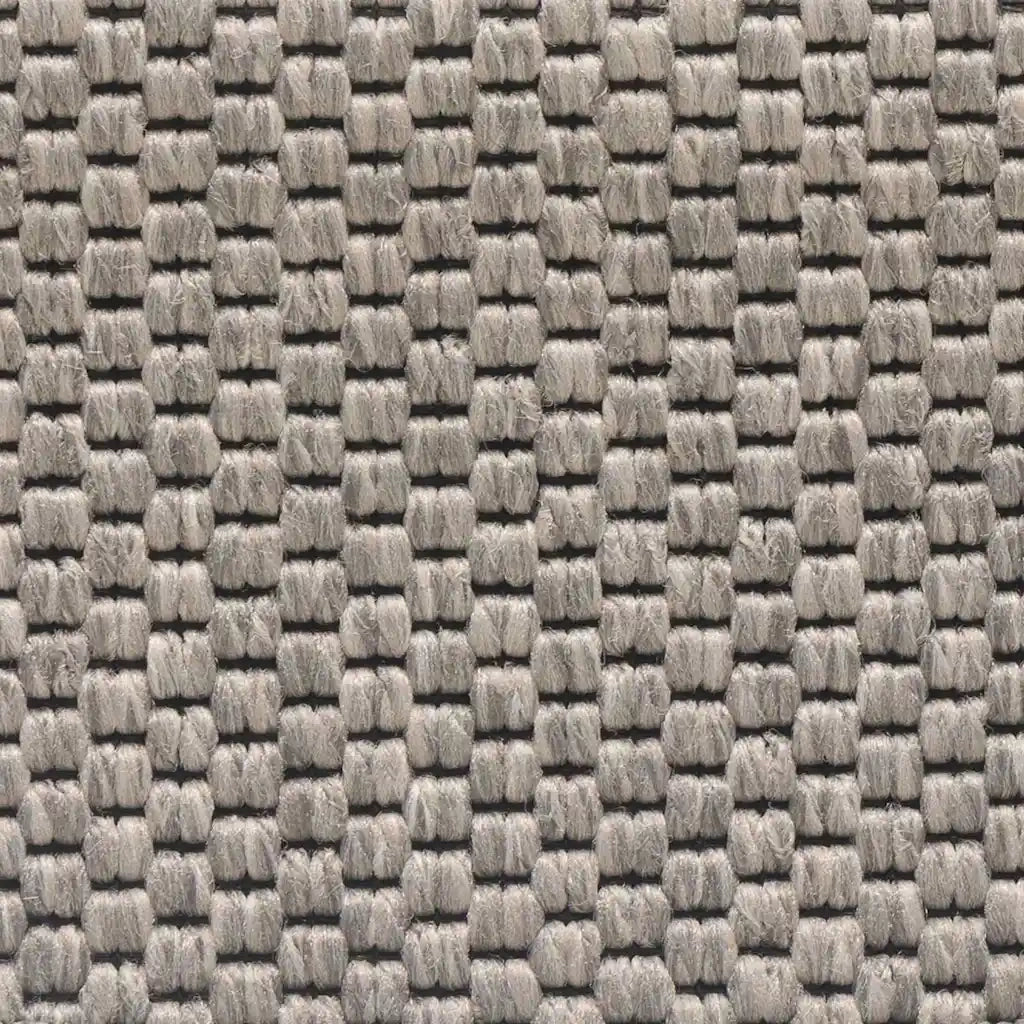 Tappeti Autoadesivi Scale Aspetto Sisal 15 pz | Gradini per Scale 56x17x3cm Argento