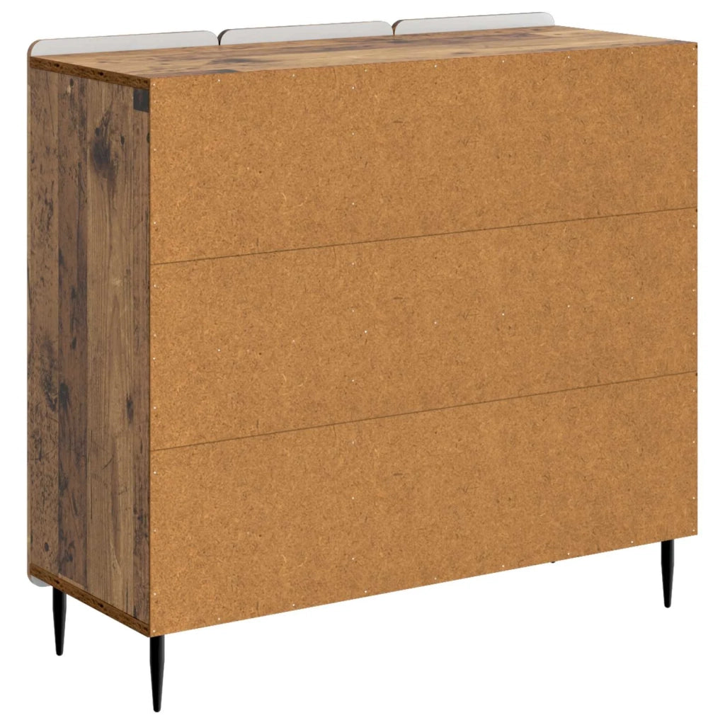 Credenza Legno antico 89 x 34,5 x 82 cm Legno ingegnerizzato