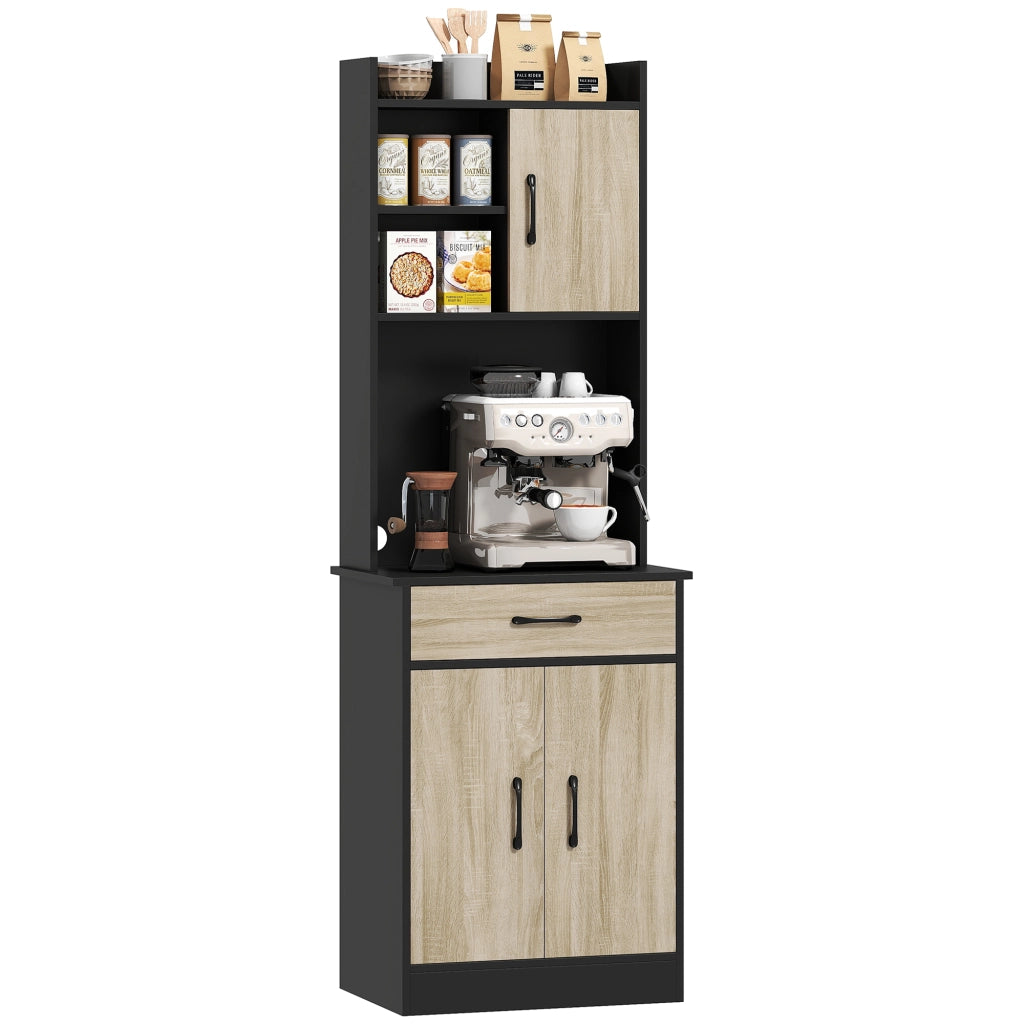 Armadio per cucina ¨C zephmum ¨C legno naturale 60x40x180cm