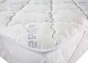 Topper Coprimaterasso Imbottito Correttore Materasso Reversibile Rinfrescante Riscaldante - Matrimoniale - Double