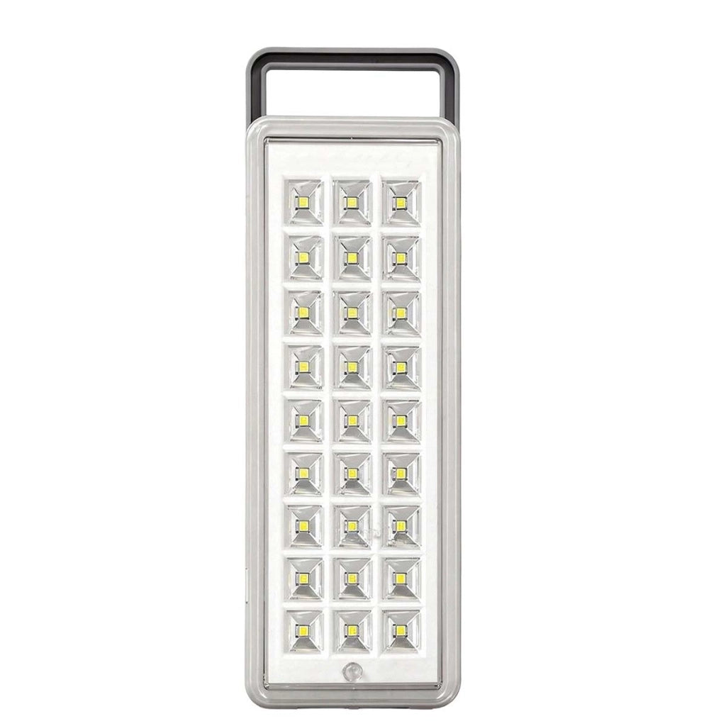 Lampada di emergenza 30 LED ad alta luminosità 1800mAh ricaricabile Bianco Avizar