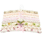 Trade Shop - 5 Gruccia Grucce Spugna Tessuto Appendiabiti Appendi Abiti Vestiti Camicie -